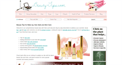 Desktop Screenshot of beauty-tips.com