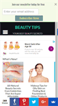 Mobile Screenshot of beauty-tips.net